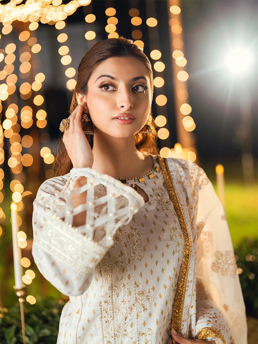 Salitex | Signature Festive Chiffon | UNS25WW004UT - House Of Hania