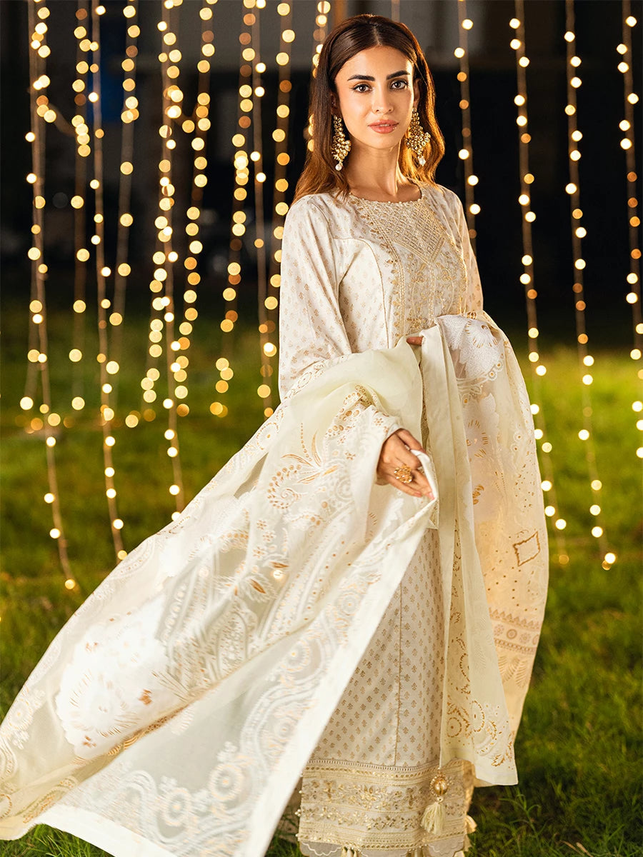 Salitex | Signature Festive Chiffon | UNS25WW007UT - House Of Hania