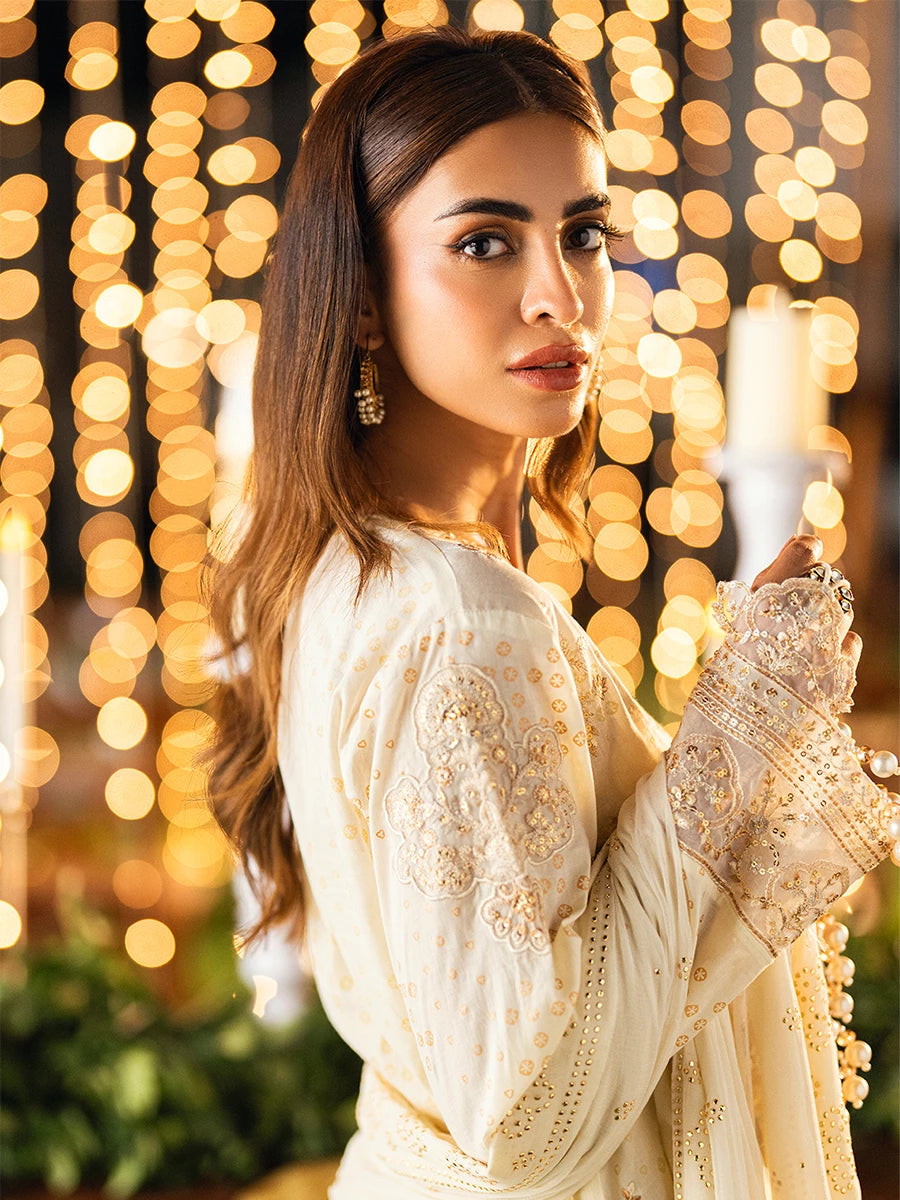 Salitex | Signature Festive Chiffon | UNS25WW011UT - House Of Hania