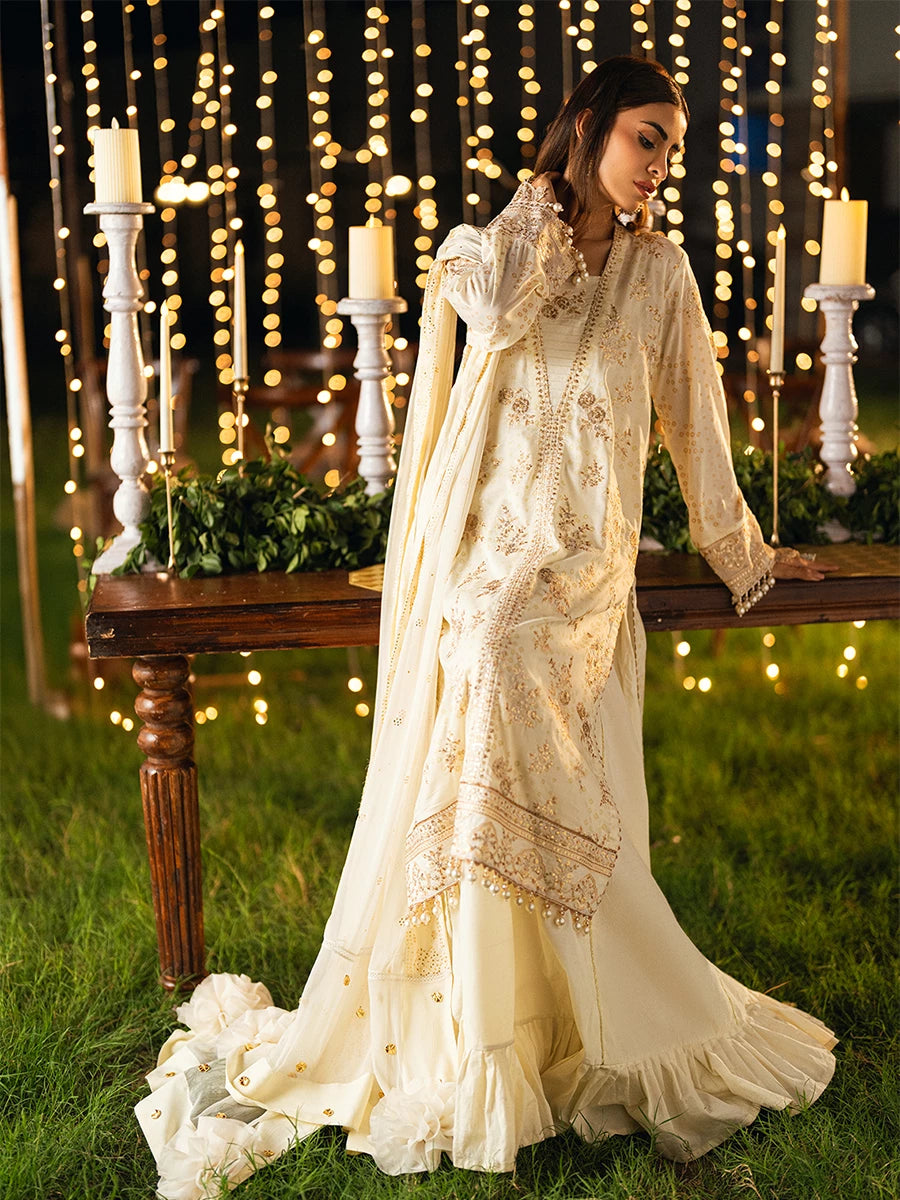Salitex | Signature Festive Chiffon | UNS25WW011UT - House Of Hania