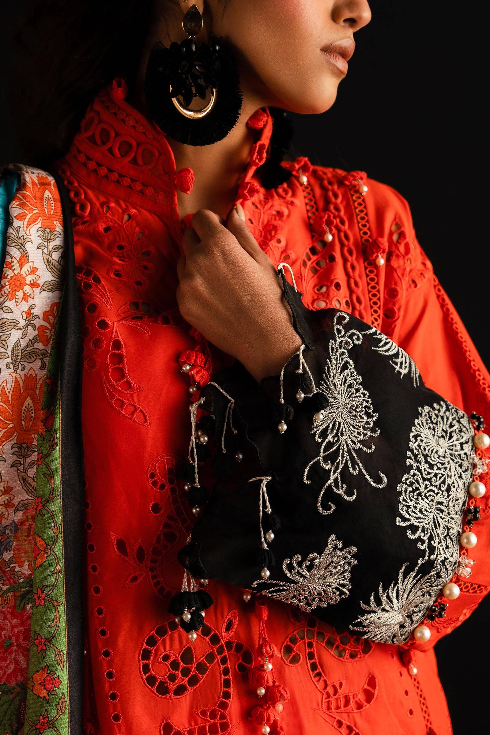 Sana Safinaz | Luxury Collection 24 | L241-001A-3CL - House Of Hania