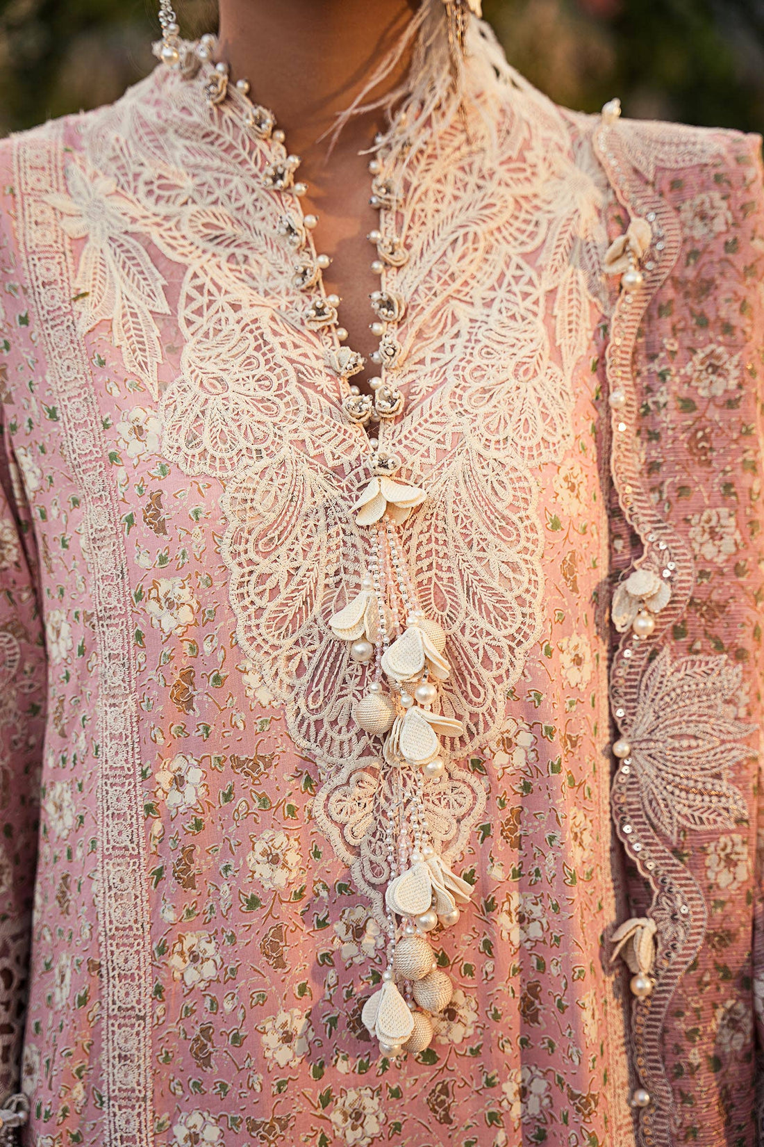 Sana Safinaz | Luxury Collection 24 | L241-005A-3CU - House Of Hania