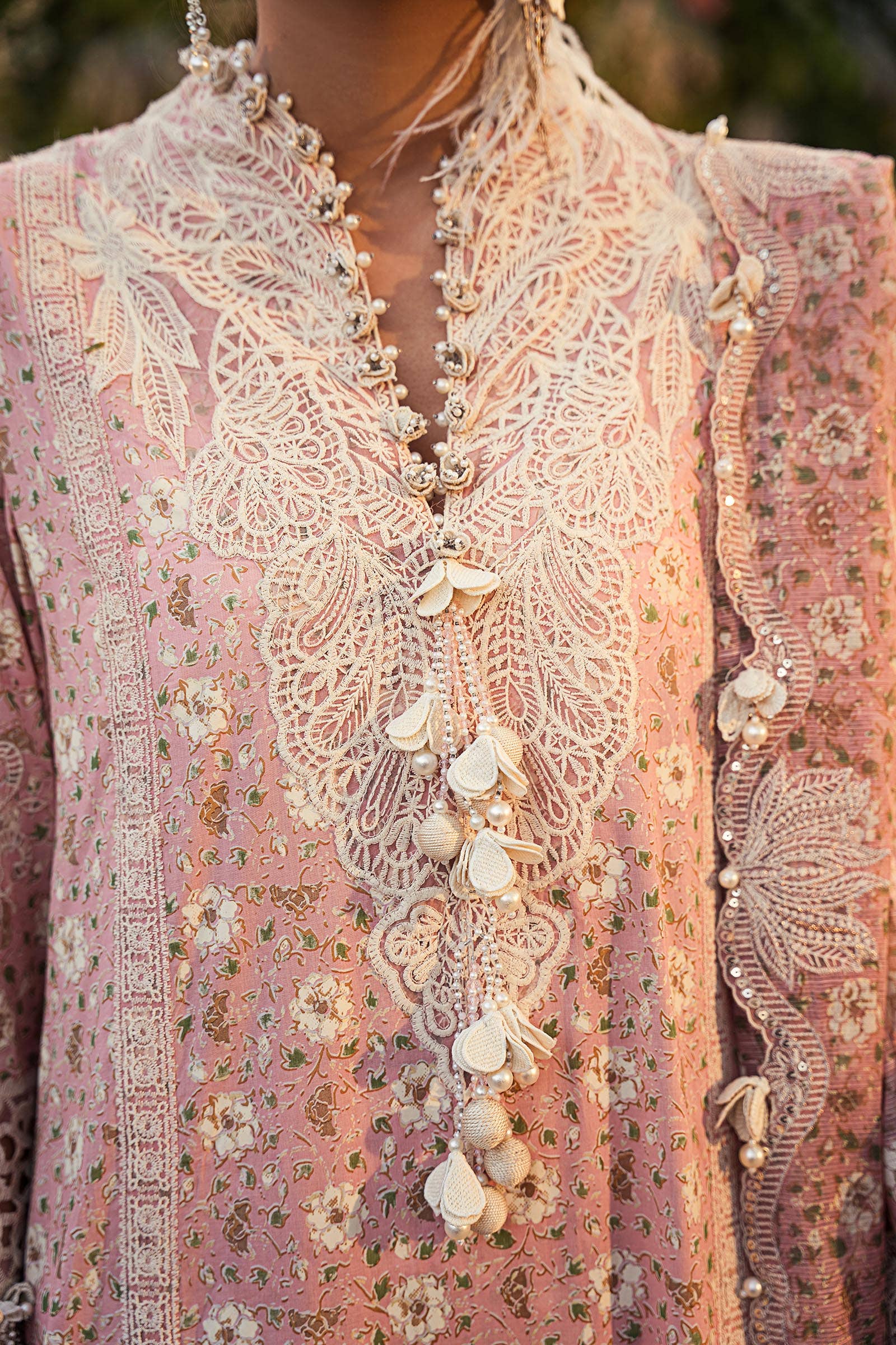 Sana Safinaz | Luxury Collection 24 | L241-005A-3CU - House Of Hania
