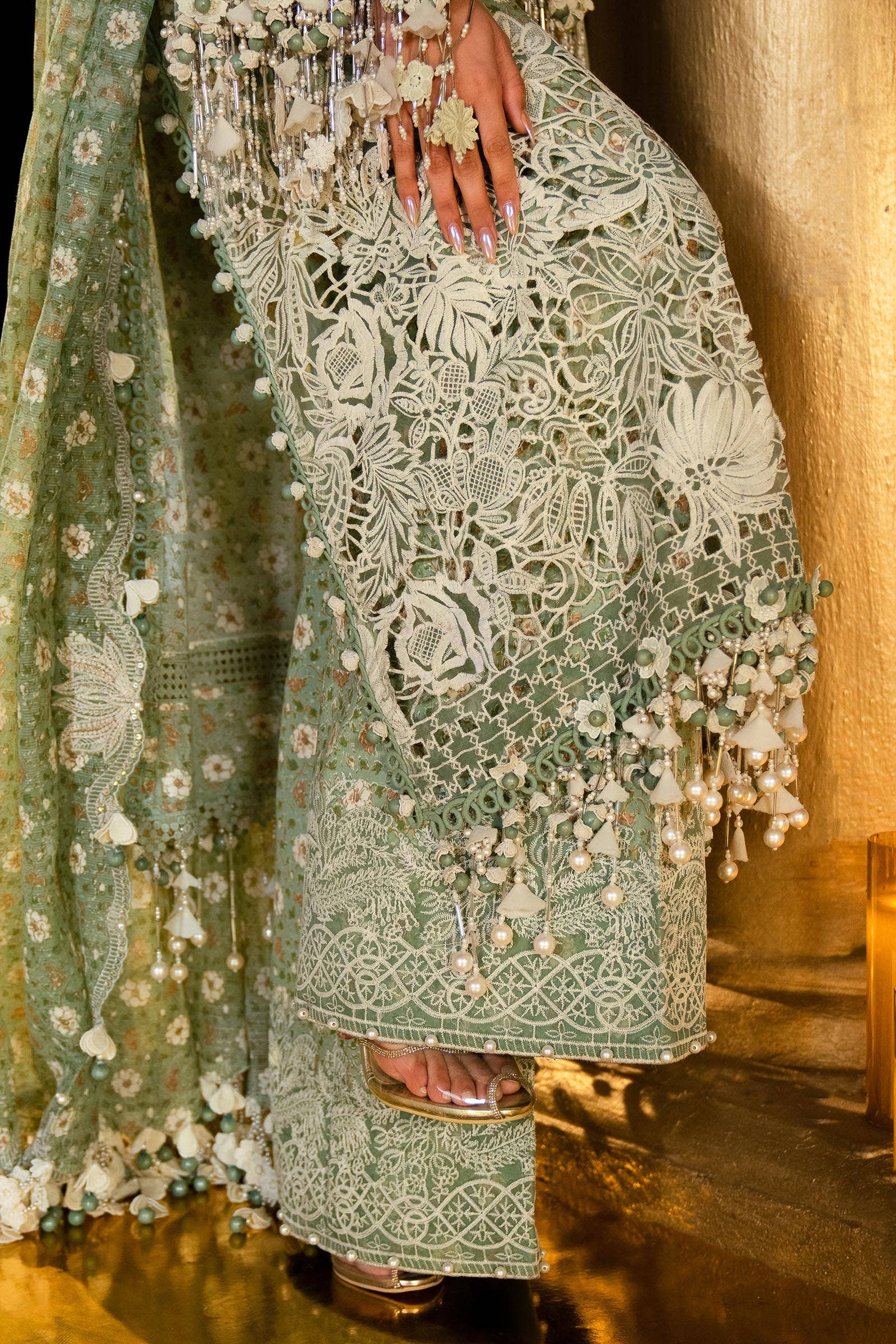 Sana Safinaz | Luxury Collection 24 | L241-005B-3CU - House Of Hania