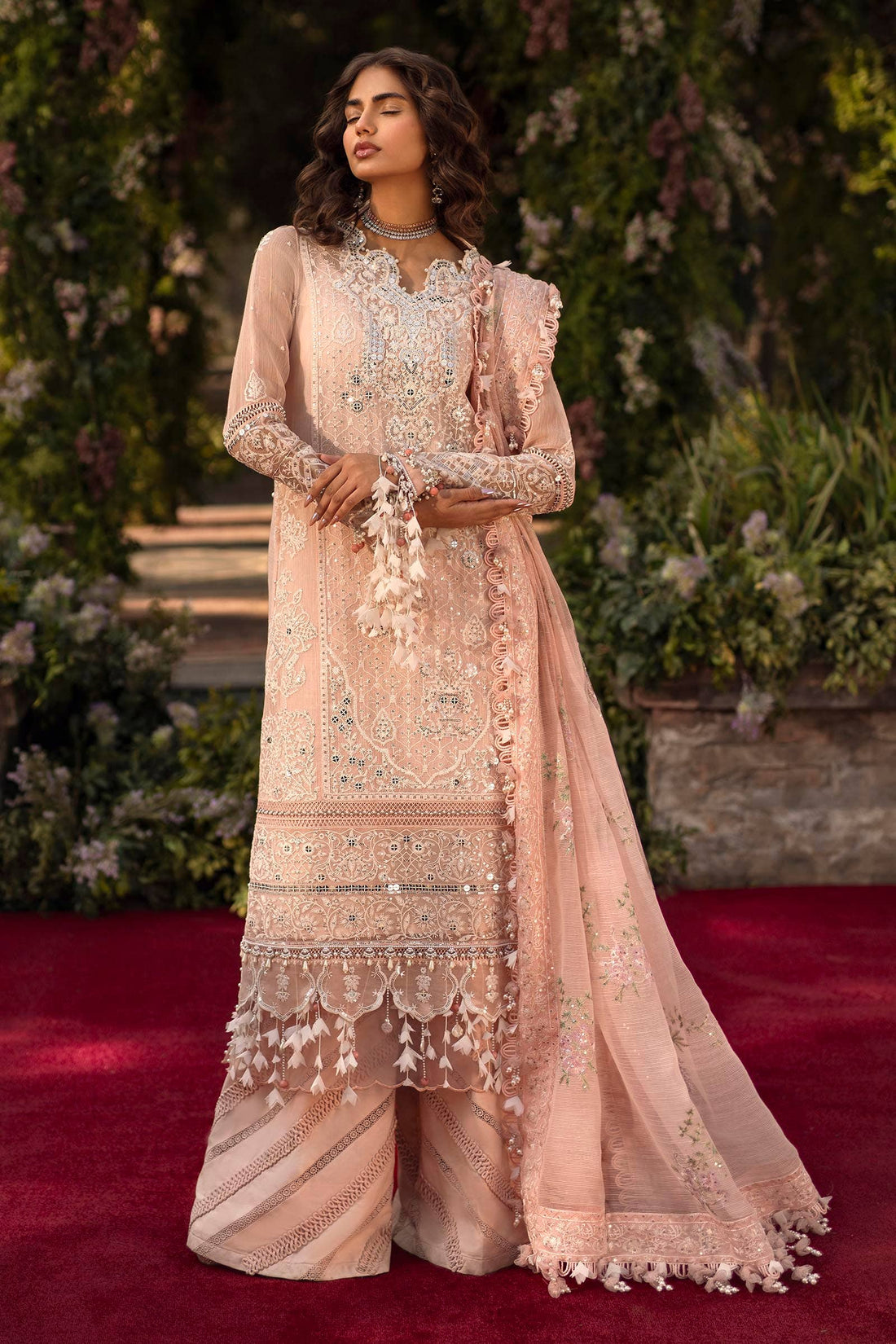 Sana Safinaz | Luxury Collection 24 | L241-006A-3CV - House Of Hania