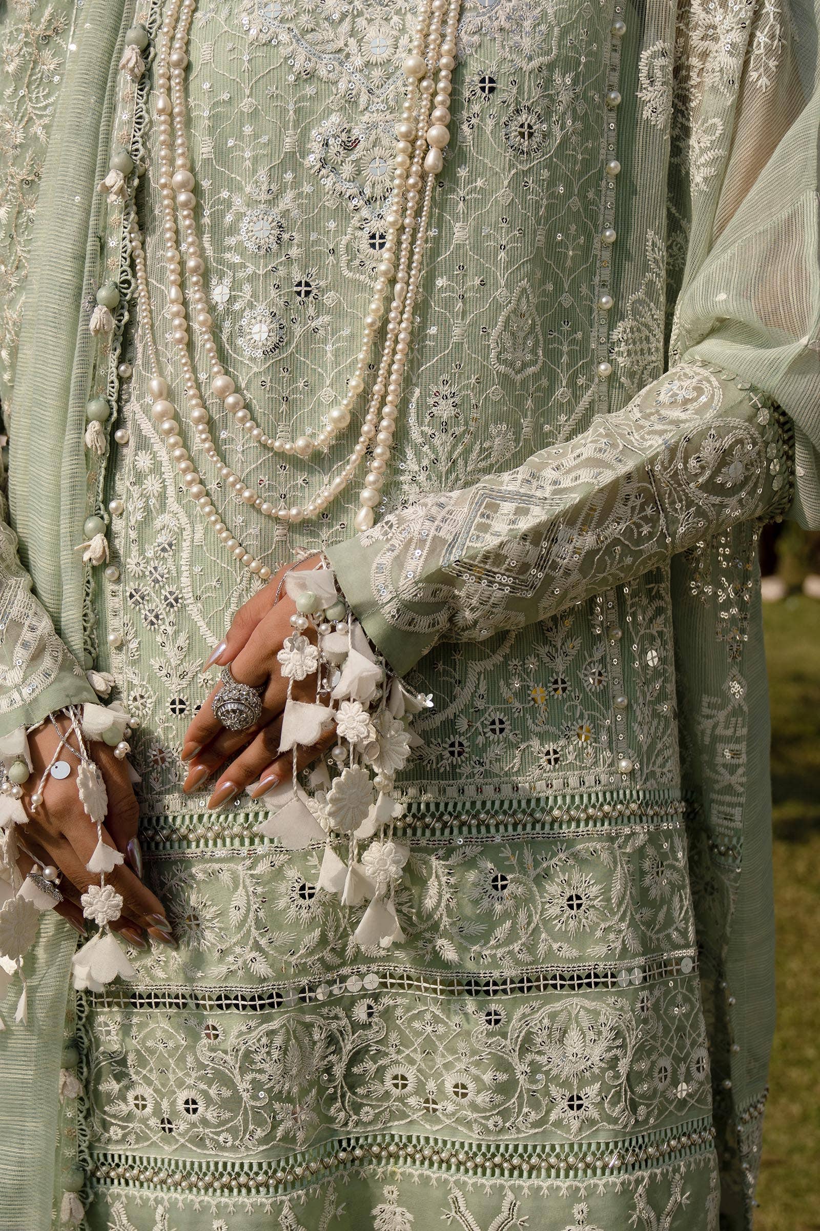 Sana Safinaz | Luxury Collection 24 | L241-006B-3CV - House Of Hania