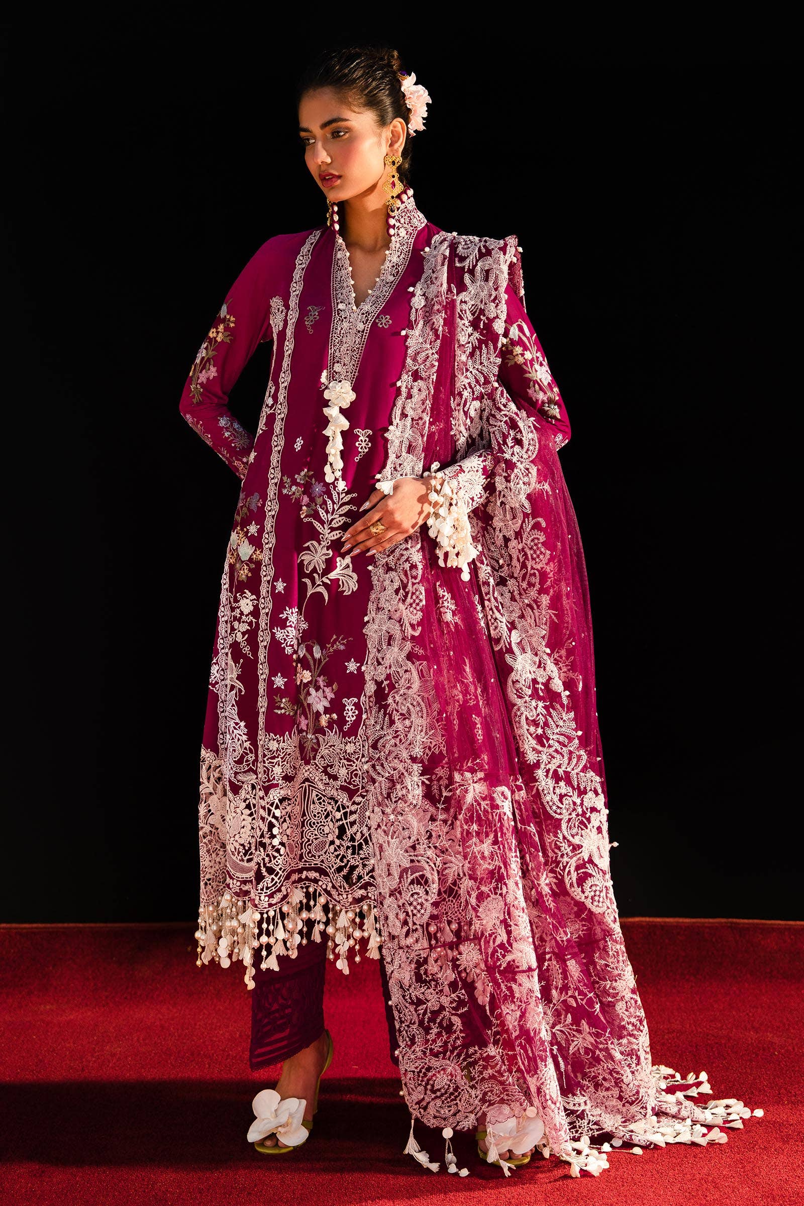 Sana Safinaz | Luxury Collection 24 | L241-007B-3CT - House Of Hania