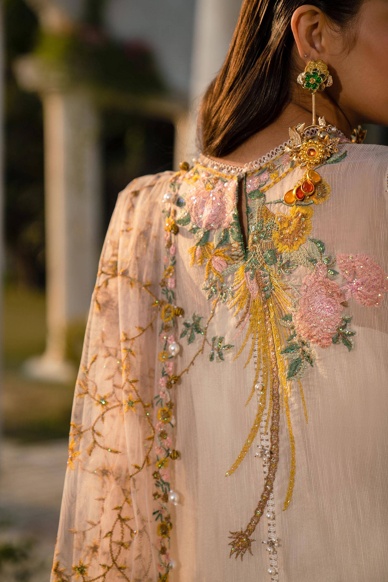 Sana Safinaz | Luxury Collection 24 | L241-009A-3CT - House Of Hania