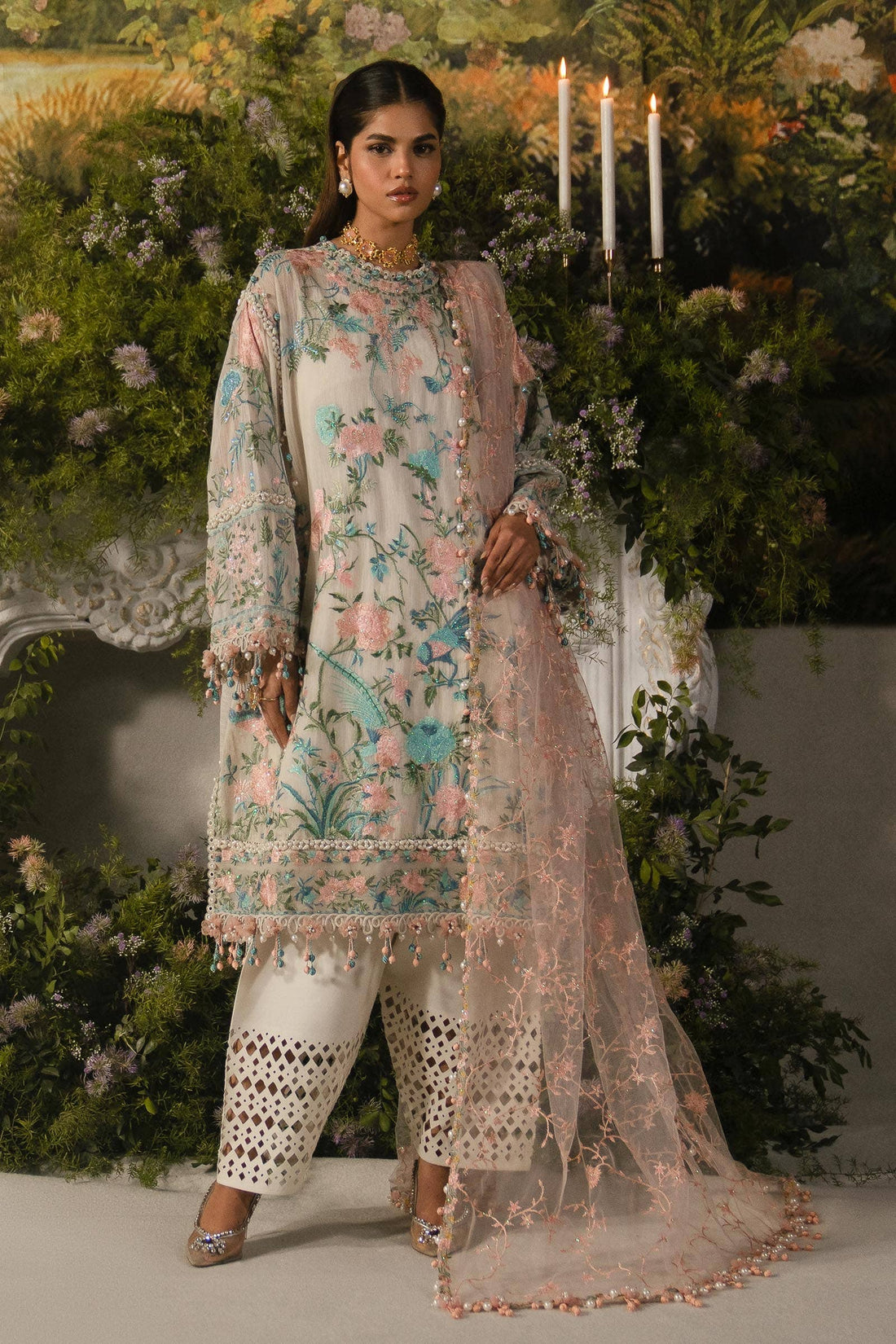Sana Safinaz | Luxury Collection 24 | L241-009B-3CT - House Of Hania