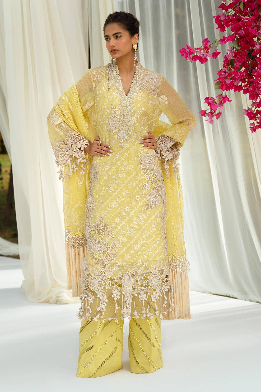 Sana Safinaz | Luxury Collection 24 | L241-010A-3CV - House Of Hania