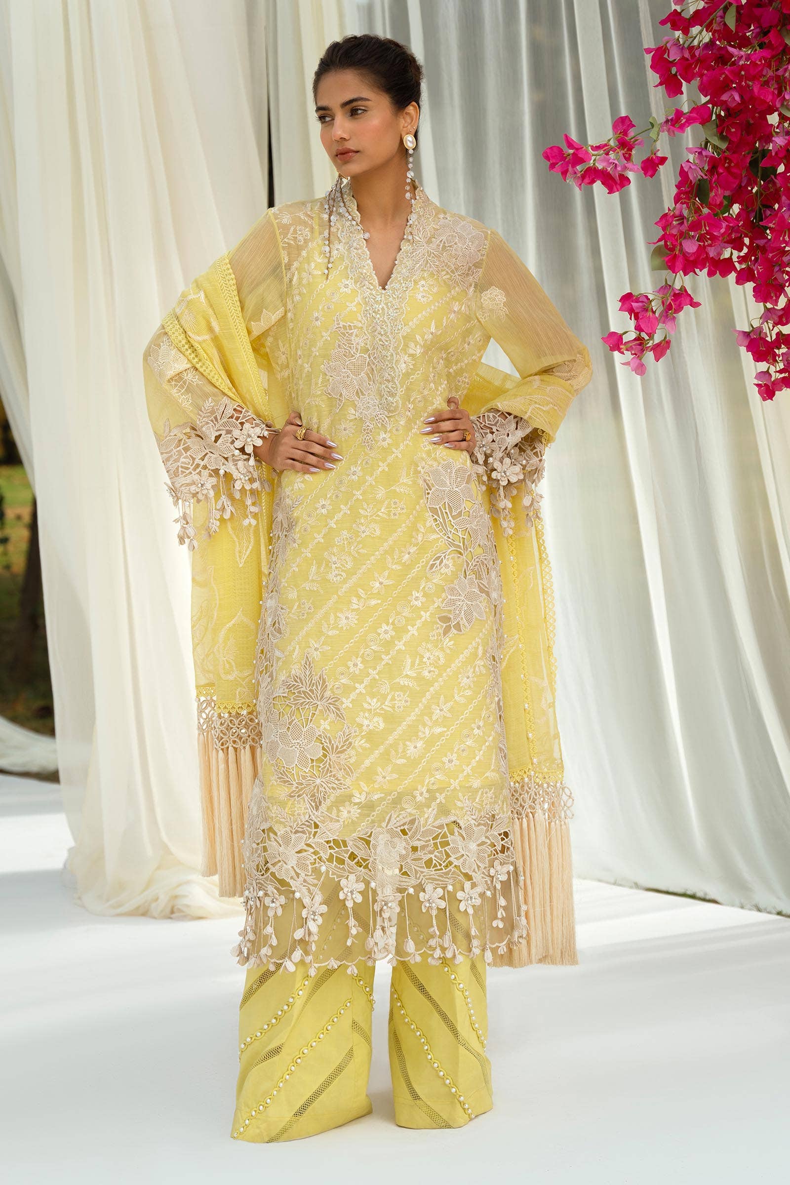 Sana Safinaz | Luxury Collection 24 | L241-010A-3CV - House Of Hania
