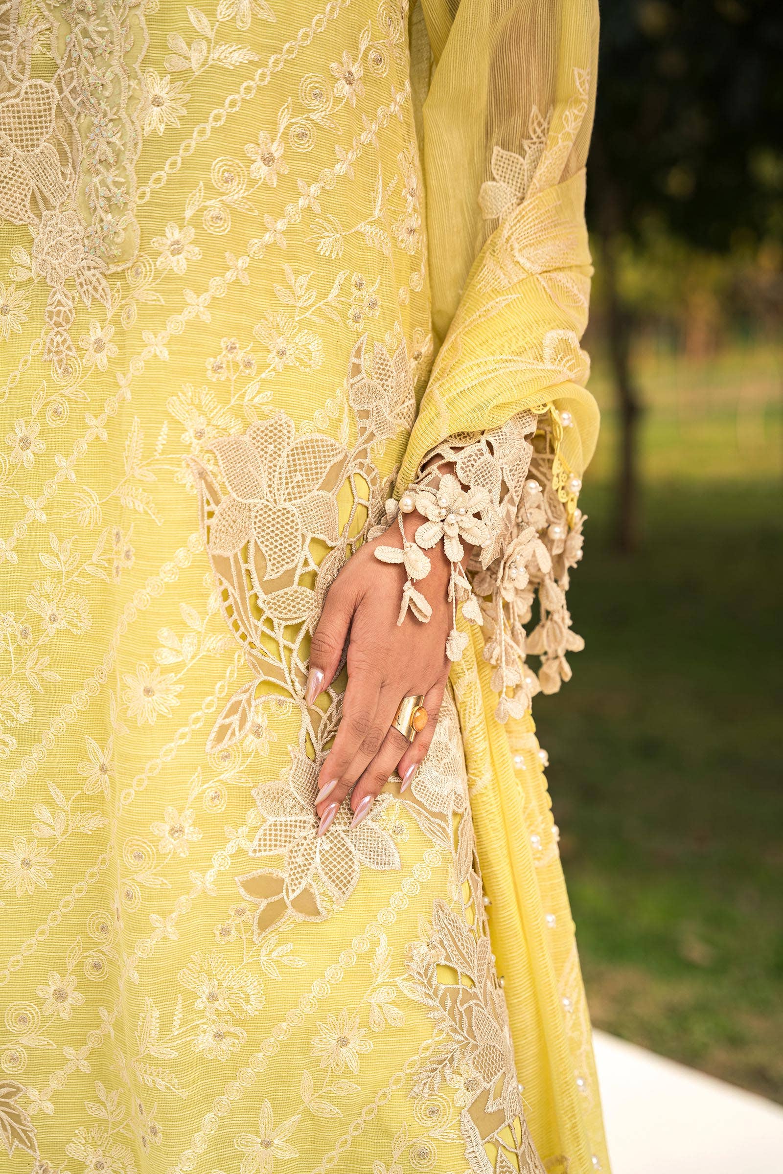 Sana Safinaz | Luxury Collection 24 | L241-010A-3CV - House Of Hania