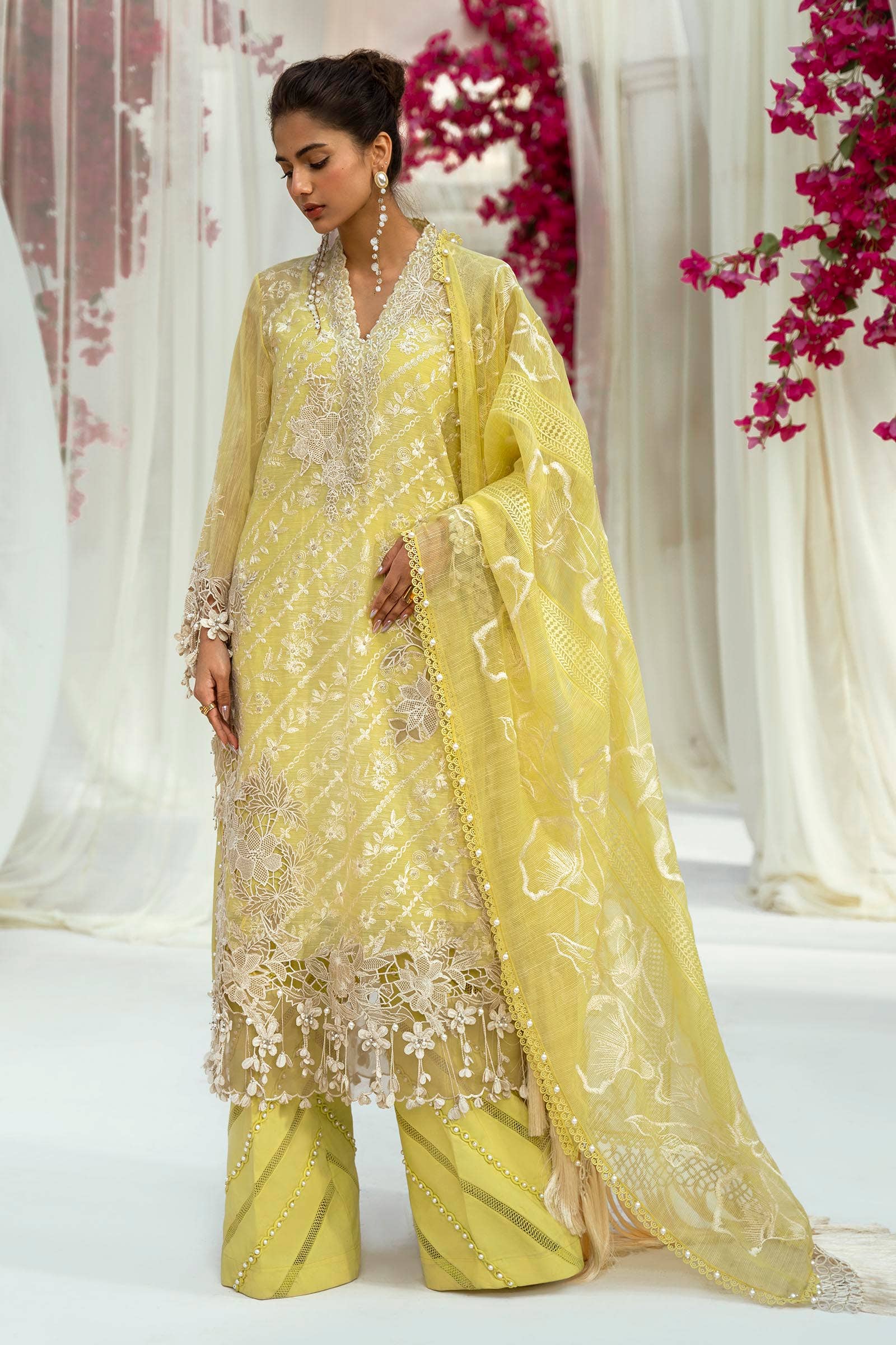 Sana Safinaz | Luxury Collection 24 | L241-010A-3CV - House Of Hania
