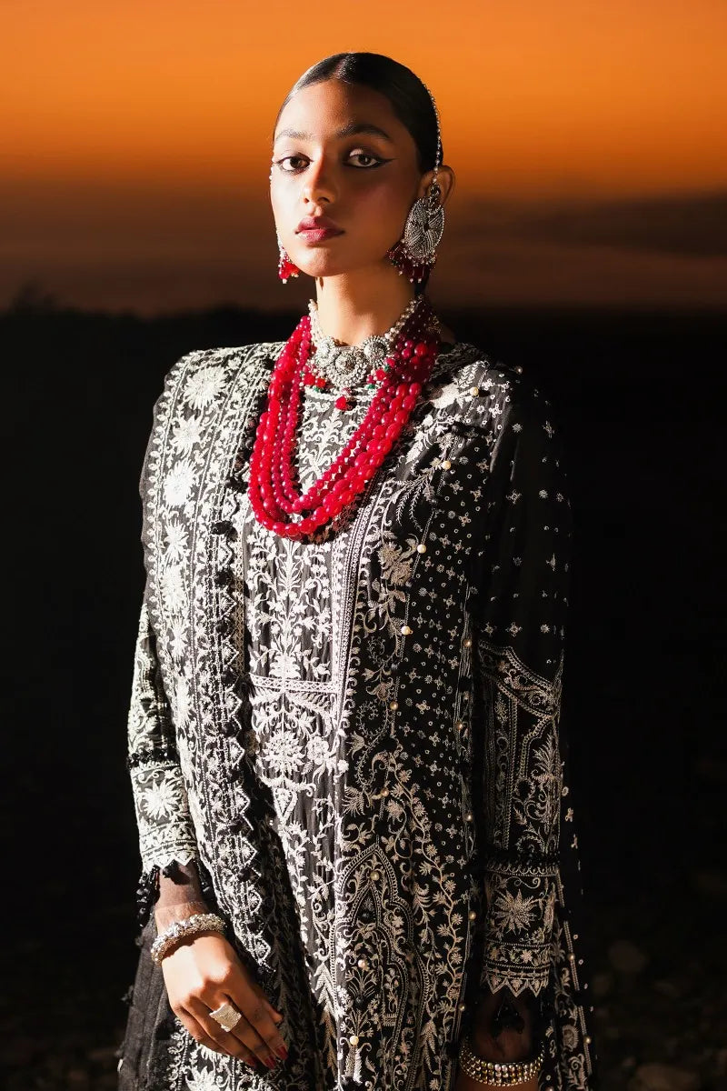 Sana Safinaz | Luxury Lawn 2023 | L231-008A-CZ - House Of Hania
