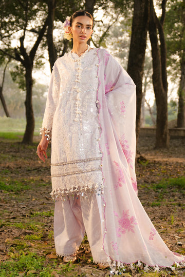 Sana Safinaz | Luxury Lawn 25 | L251-002B-3DI - House Of Hania