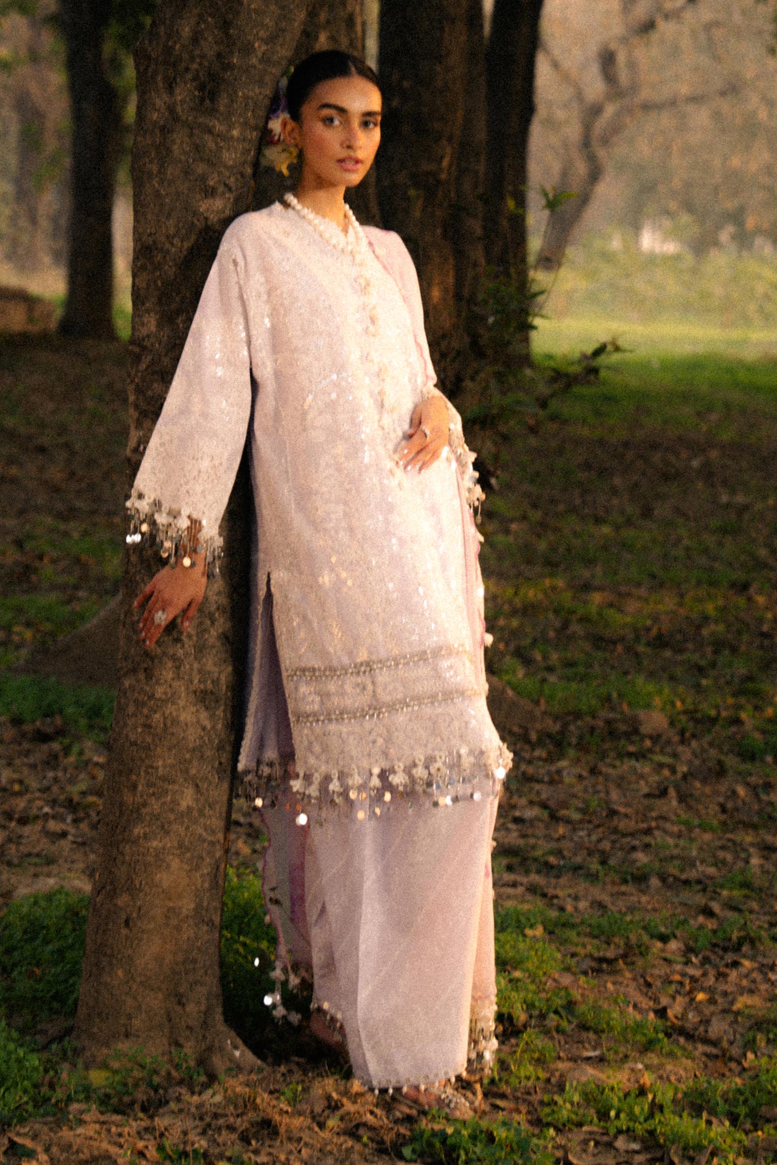 Sana Safinaz | Luxury Lawn 25 | L251-002B-3DI - House Of Hania