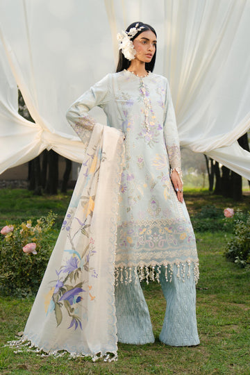 Sana Safinaz | Luxury Lawn 25 | L251-003B-3DI - House Of Hania