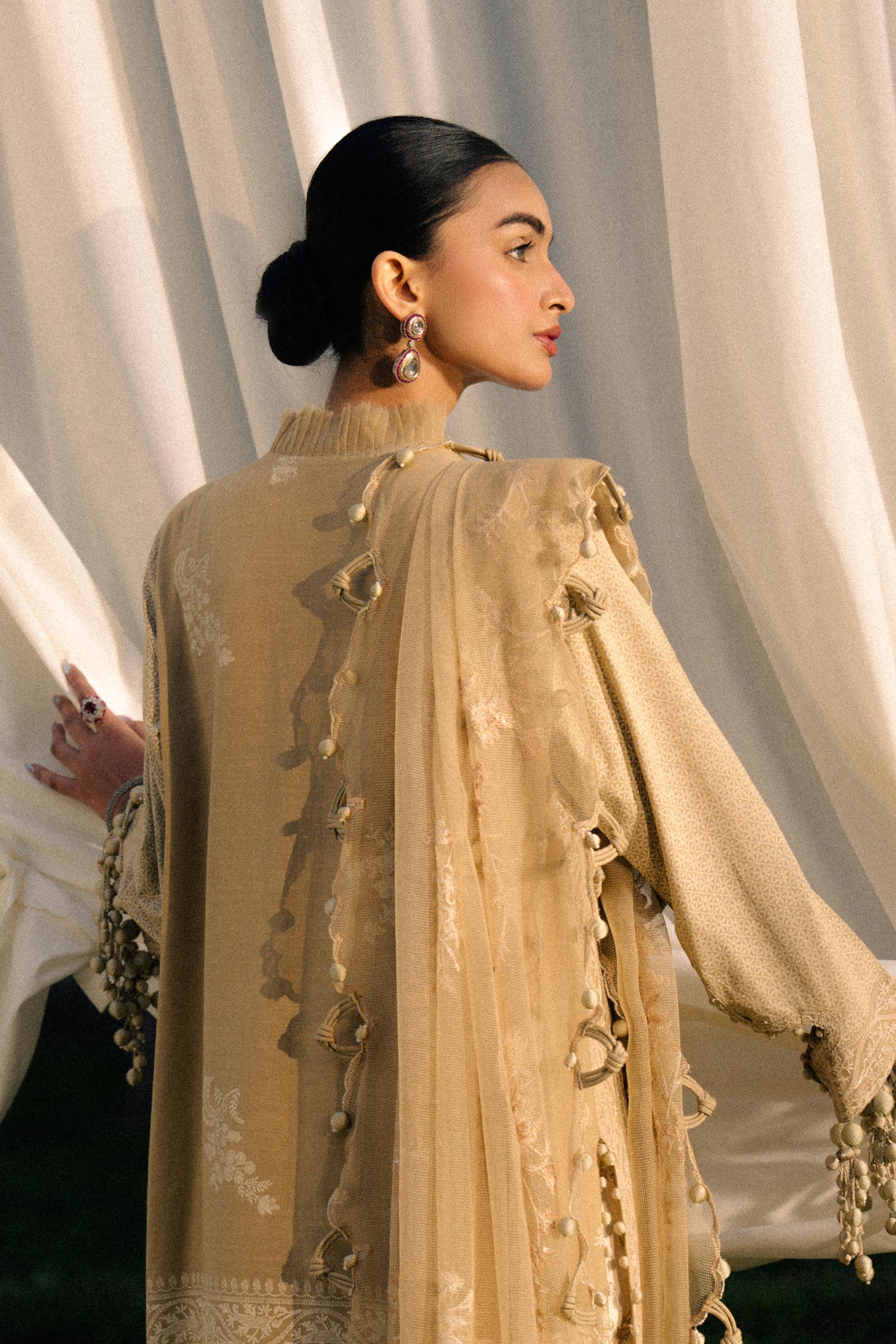 Sana Safinaz | Luxury Lawn 25 | L251-004A-3CT - House Of Hania