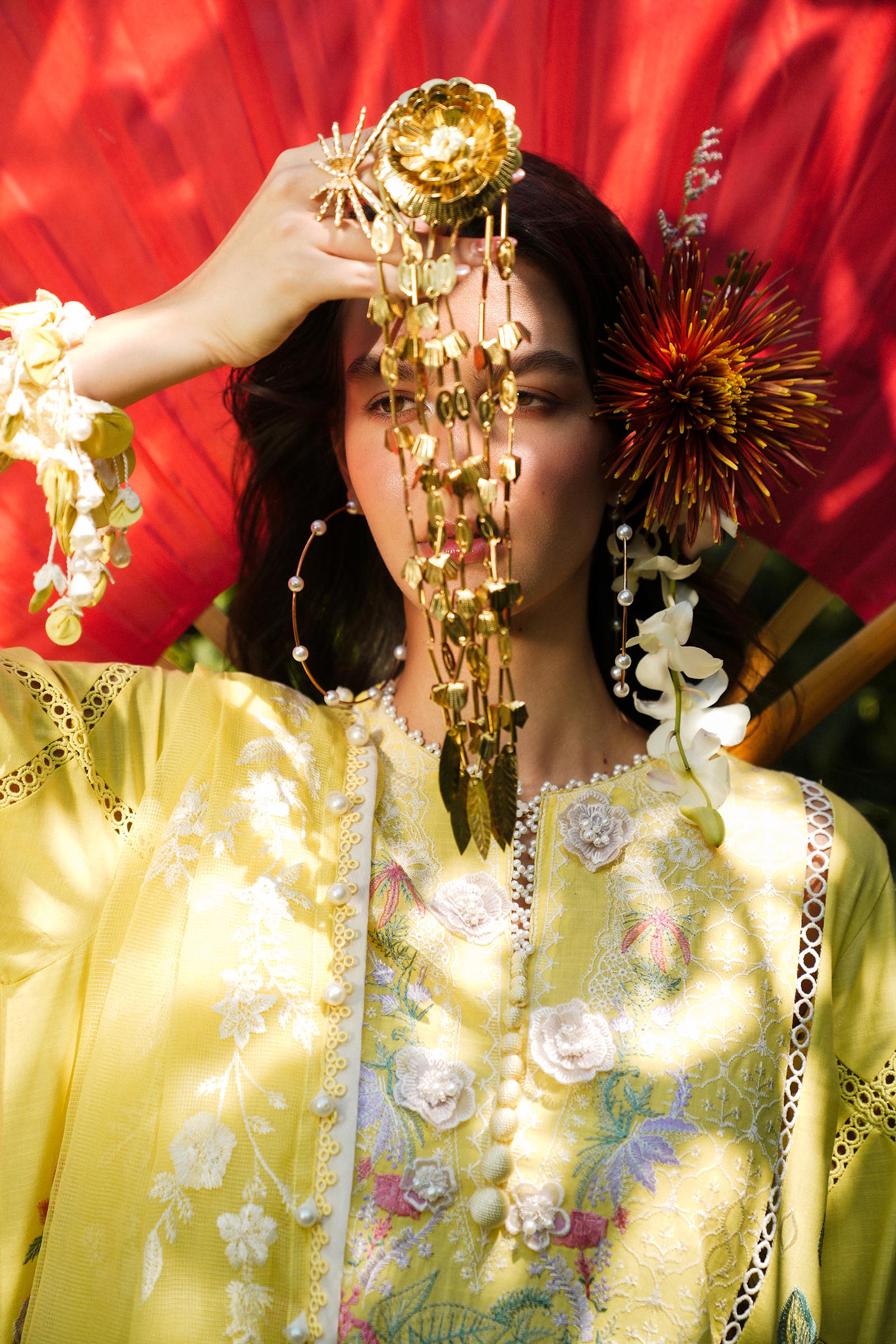 Sana Safinaz | Luxury Lawn 25 | L251-005B-3CT - House Of Hania