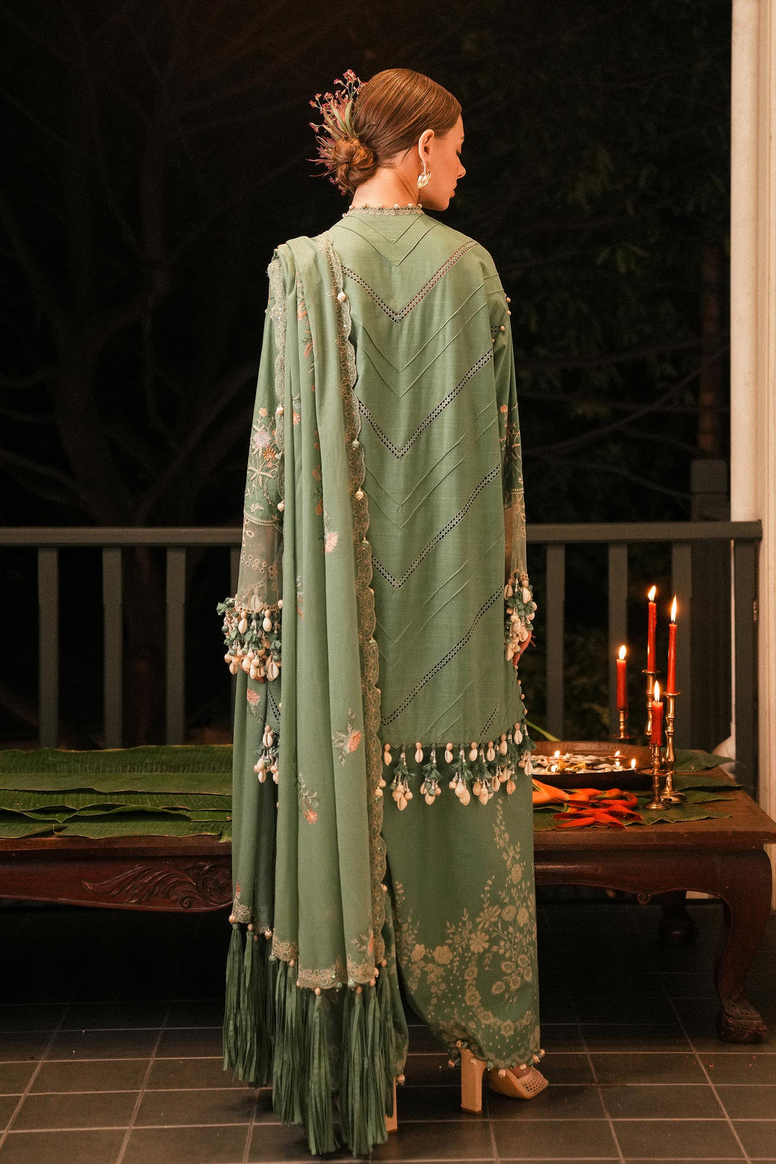 Sana Safinaz | Luxury Lawn 25 | L251-006B-3CH - House Of Hania