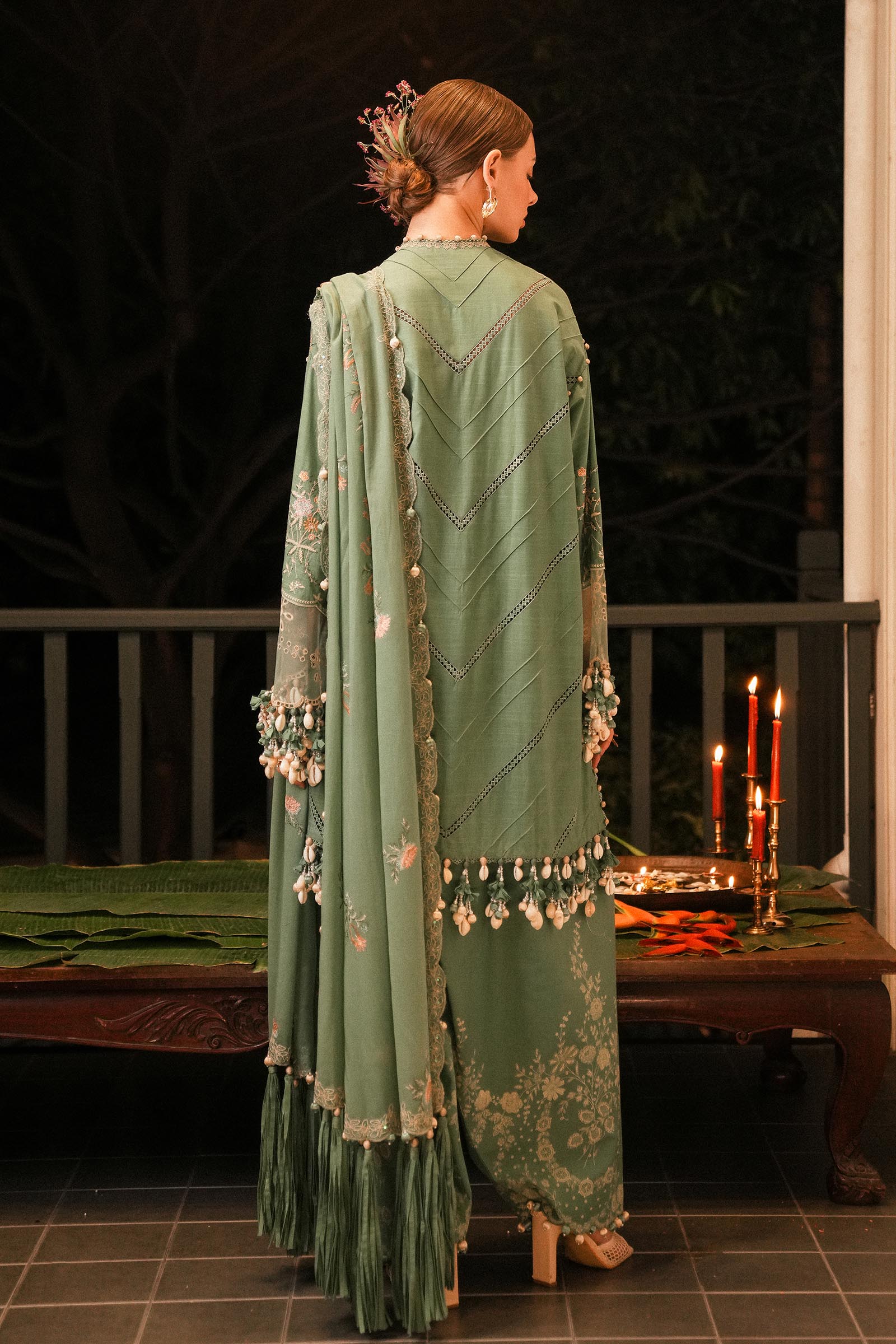 Sana Safinaz | Luxury Lawn 25 | L251-006B-3CH - House Of Hania