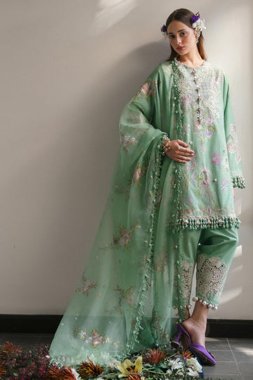 Sana Safinaz | Luxury Lawn 25 | L251-008A-3CT - House Of Hania