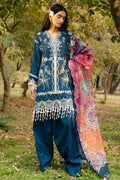 Sana Safinaz | Luxury Lawn 25 | L251-009B-3DI - House Of Hania