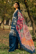 Sana Safinaz | Luxury Lawn 25 | L251-009B-3DI - House Of Hania