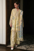 Sana Safinaz | Luxury Lawn 25 | L251-010A-3DI - House Of Hania