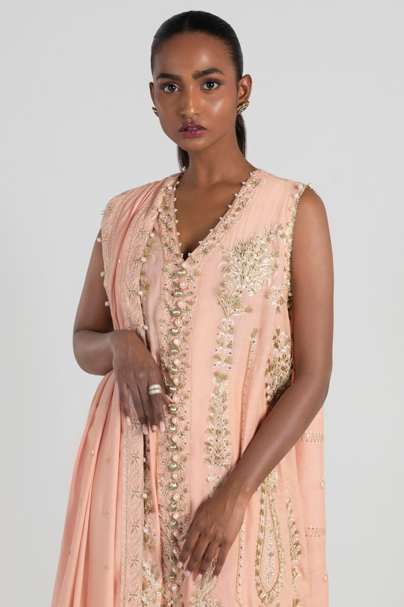 Sana Safinaz | Luxury Pret |  FW23FOR126 - House Of Hania