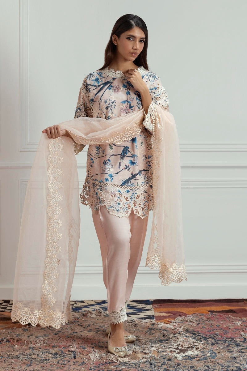 Sana Safinaz | Luxury Pret |  FW23FOR129 - House Of Hania