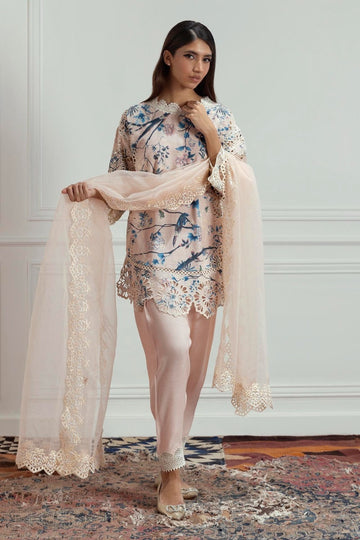 Sana Safinaz | Luxury Pret |  FW23FOR129 - House Of Hania
