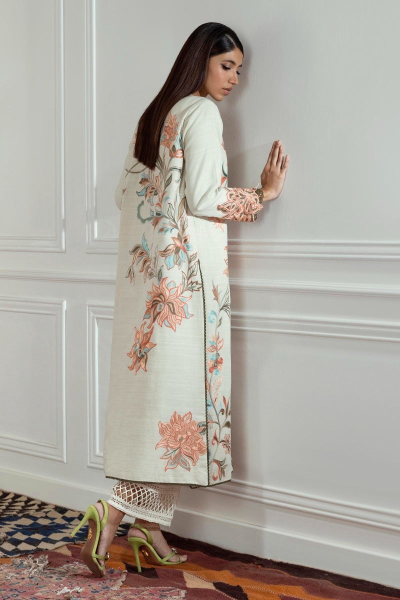 Sana Safinaz | Luxury Pret |  FW23FOR132 - House Of Hania