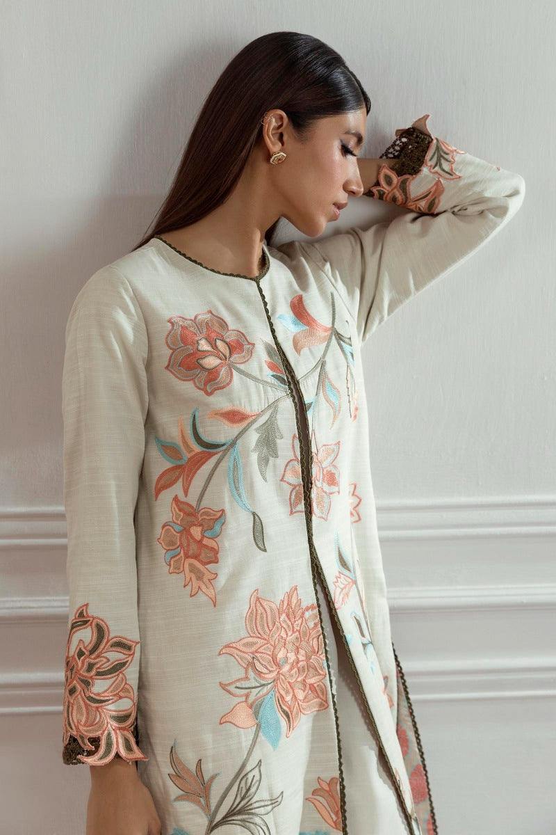 Sana Safinaz | Luxury Pret |  FW23FOR132 - House Of Hania