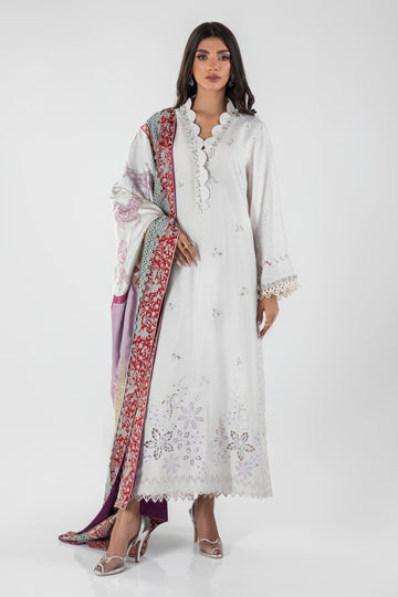 Sana Safinaz | Luxury Pret |  FW23FOR156P3 - House Of Hania