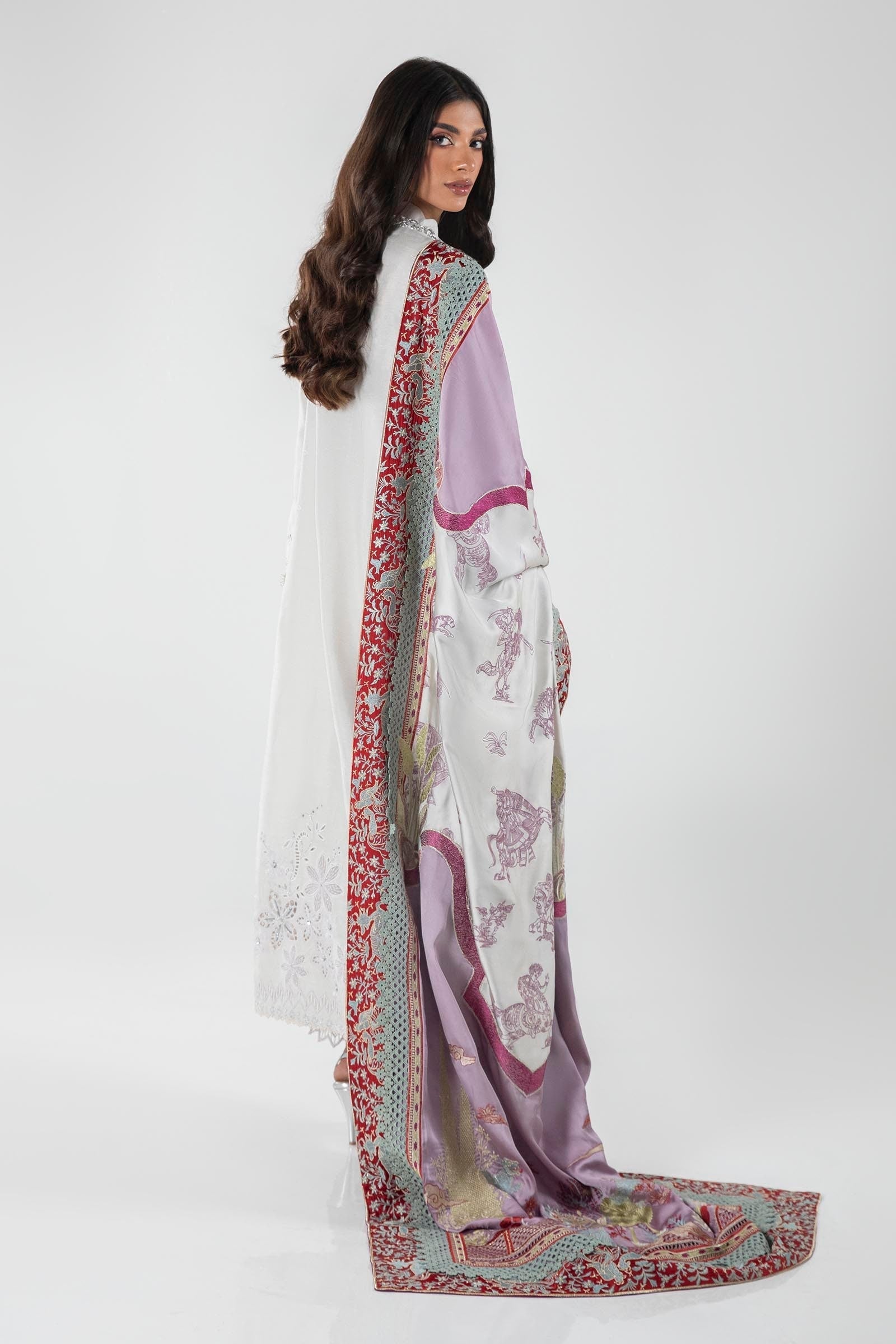 Sana Safinaz | Luxury Pret |  FW23FOR156P3 - House Of Hania