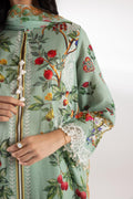 Sana Safinaz | Luxury Pret | Lawn Muzlin Suit SC26MUZ204BP3 - House Of Hania
