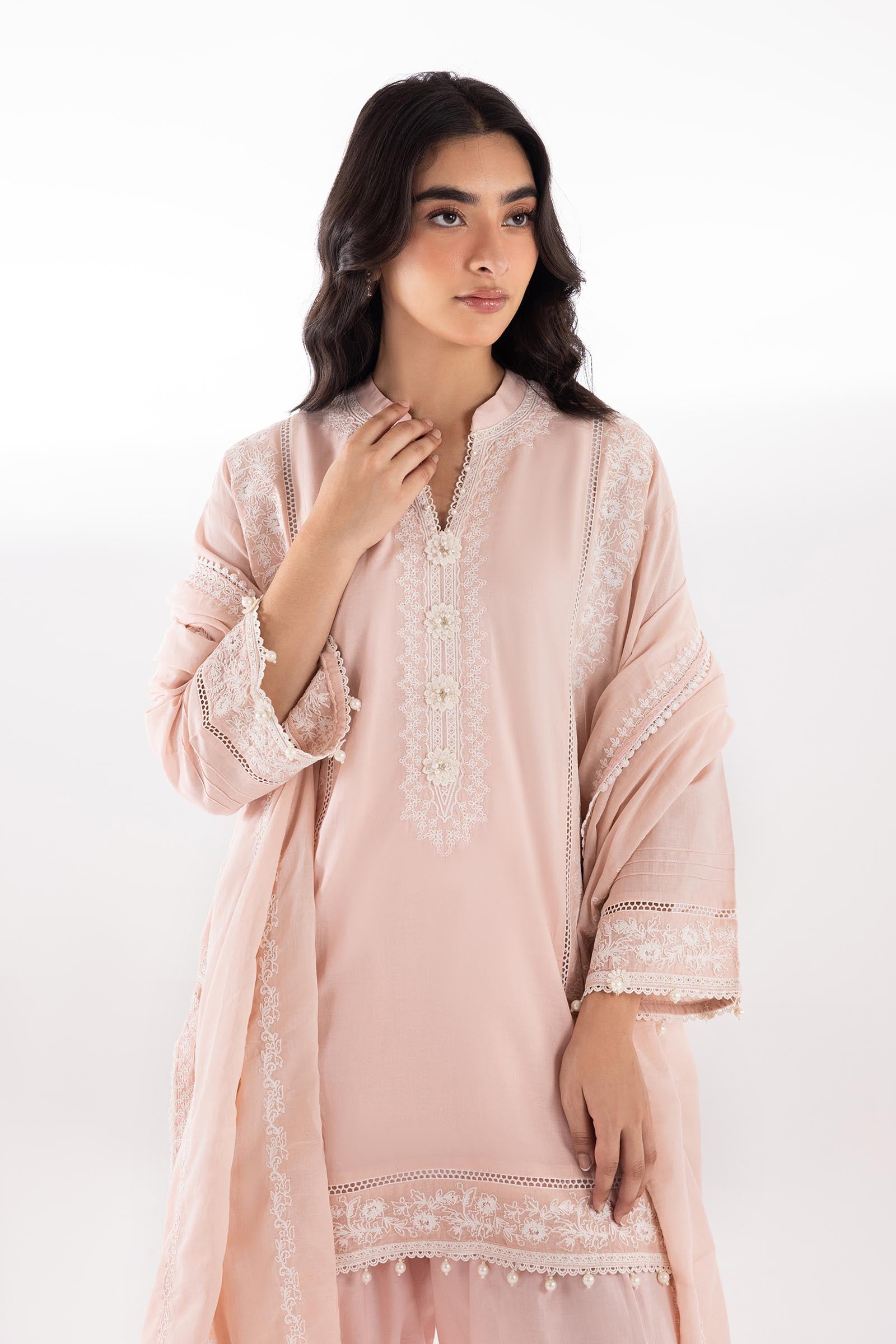 Sana Safinaz | Luxury Pret | Lawn Suit SC26SGE394P3 - House Of Hania