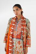 Sana Safinaz | Luxury Pret | Linen Suit FW25MHY503BP3 - House Of Hania