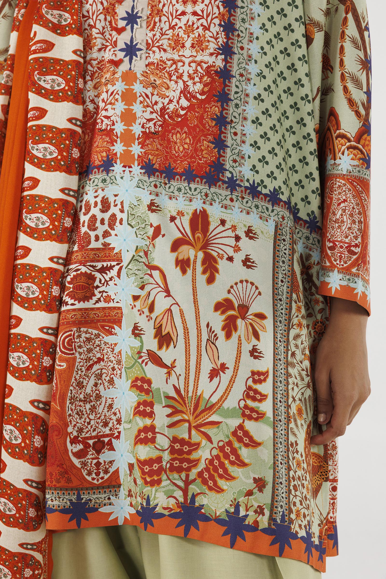 Sana Safinaz | Luxury Pret | Linen Suit FW25MHY503BP3 - House Of Hania