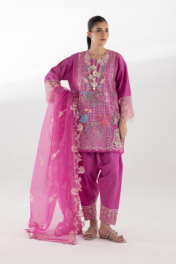 Sana Safinaz | Luxury Pret | Luxury Lawn Suit SC26LUX105AP3 - House Of Hania