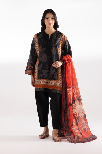 Sana Safinaz | Luxury Pret | Luxury Lawn Suit SC26MHY301AP3 - House Of Hania
