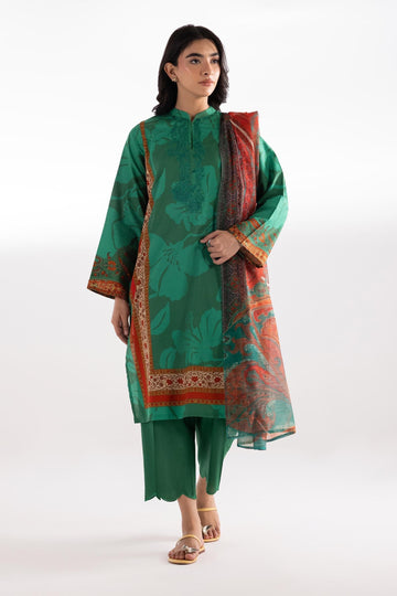 Sana Safinaz | Luxury Pret | Luxury Lawn Suit SC26MHY301BP3 - House Of Hania