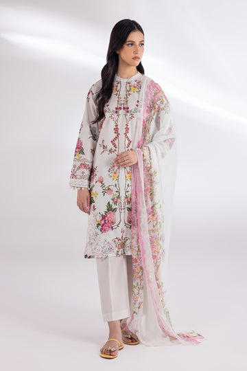Sana Safinaz | Luxury Pret | Luxury Lawn Suit SC26MUZ126AP3 - House Of Hania