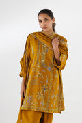 Sana Safinaz | Luxury Pret | Muzlin Khaddar Suit FW25MUZ007BP3 - House Of Hania
