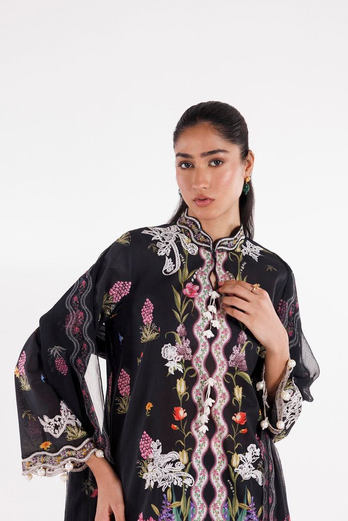 Sana Safinaz | Luxury Pret | Muzlin Lawn Suit SC26MUZ201AP3 - House Of Hania