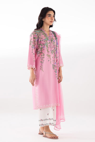 Sana Safinaz | Luxury Pret | Muzlin Lawn Suit SC26MUZ202AP3 - House Of Hania