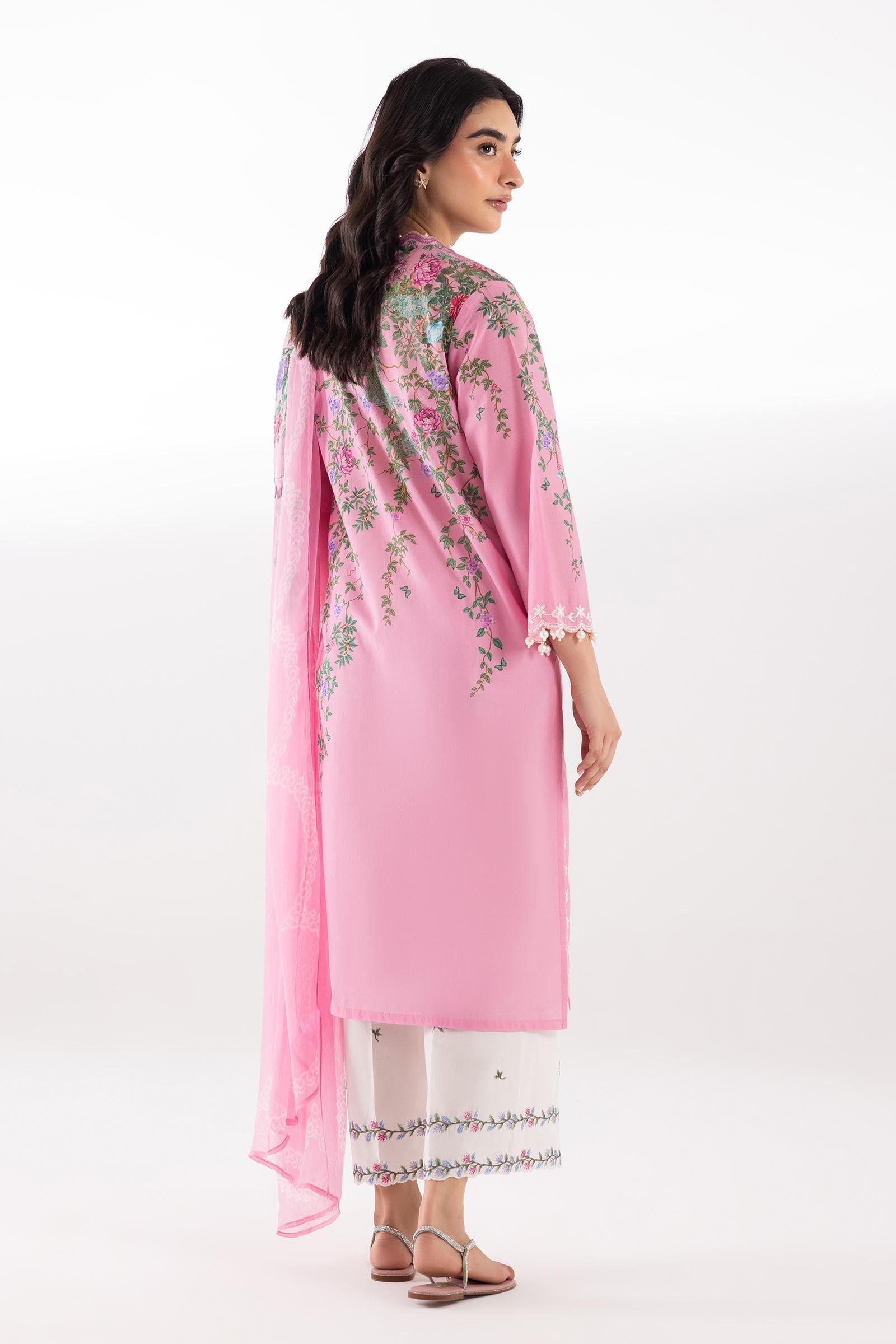 Sana Safinaz | Luxury Pret | Muzlin Lawn Suit SC26MUZ202AP3 - House Of Hania