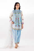 Sana Safinaz | Luxury Pret | Muzlin Lawn Suit SC26MUZ203BP3 - House Of Hania