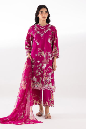 Sana Safinaz | Luxury Pret | Muzlin Lawn Suit SC26MUZ208AP3 - House Of Hania